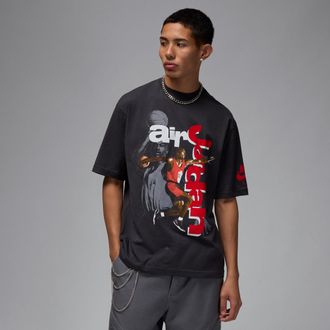 Nike Jordan Mens Jordan T-Shirt in Black | IF3361-045