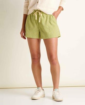 Toad & Co Womens Taj Hemp Pull-On Short in Woodbine Pattern at Nordstrom, Size X-Small