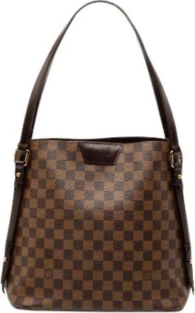 Louis Vuitton Pre-owned Tote Bags, female, Brown, Size: ONE SIZE Pre-owned Cabas Rivington