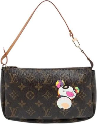 Louis Vuitton Pre-owned Shoulder Bags, female, Brown, Size: ONE SIZE Pre-owned Vintage Shoulder Bag