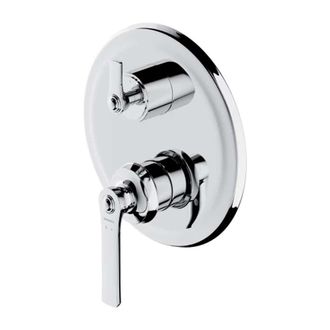 Omnires Omnires Armance - Grifo Empotrado Para 3 Dispositivos, Con Cuerpo De Montaje, Cromo Am5237cr
