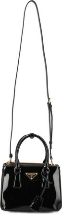 Prada Logo Plaque Top Handle Bag