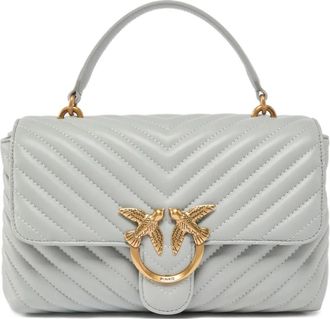 Pinko Borsa tote Love media trapuntata - Blu