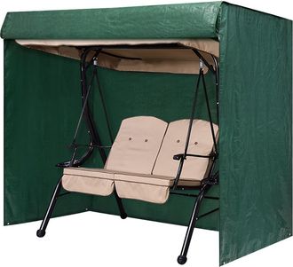 OEM Funda Para Silla Columpio De Jard&iacute;n, A Prueba De Polvo, Protecci&oacute;n Solar, Protecci&oacute;n Contra La Lluvia, Cremallera Doble De Pe, Funda Para Jard&iacute;n Al Ai