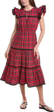Sail to Sable Sail To Sable Flutter Sleeve Midi Dress