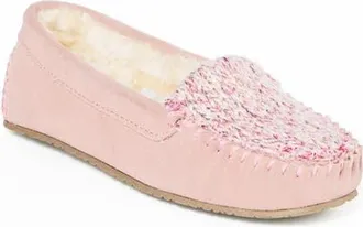 Minnetonka Cosi Venetian Slipper in Sparkle Pink at Nordstrom, Size 11