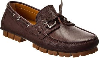 Ferragamo Ferragamo Giosue Leather Loafer