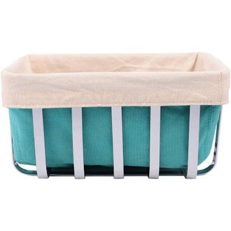OEM Cesta Met&aacute;lica Con Inserto De Acero Inoxidable Para Fruta Y Pan, Cesta Miniatura Decorativa Para Almacenamiento Y Presentaci&oacute;n - Crezuo