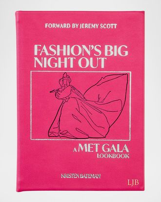 Graphic Image Fashions Big Night Out: A Met Gala Lookbook Leather-Bound Book by Kristen Bateman, Personalized