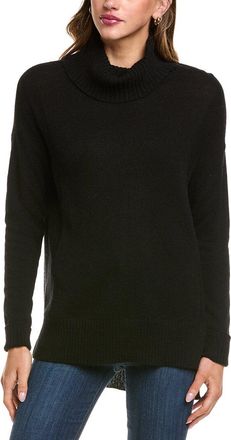 Alberta Ferretti Cashmere Cowl Tunic Sweater