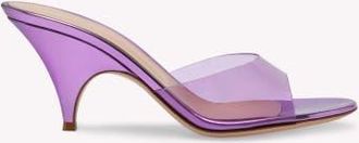 Gianvito Rossi Sofia Mule 70 Mules in Purple Tpu at Nordstrom, Size 35.5