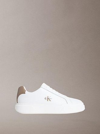 Calvin Klein JEANS Leren Duurzame Chunky Sneakers