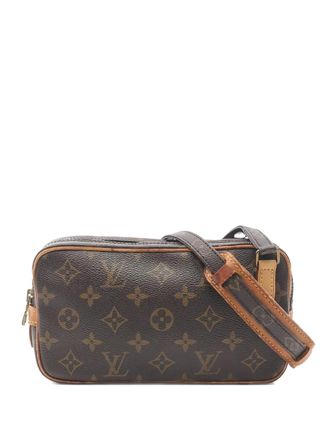 Louis Vuitton 1990 Marly Bandouli&egrave;re cross body bag - Brown