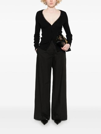 P.A.R.O.S.H. Canyox Zwarte Katoenen Broek