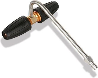 OEM Limpiador De Canalones Con Hidrolavadora, 2 Boquillas Giratorias Y Desconexi&oacute;n R&aacute;pida De 1/4