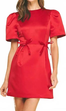 Pinch Design Holly Mini Dress In Red