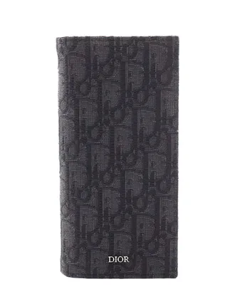 Dior Oblique Jacquard Bifold Wallet (Authentic Pre-Loved)