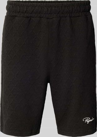 Pegador Sweatshorts mit Strukturmuster Modell Jovren in Black, Größe XL