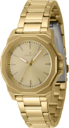 Invicta Speedway Quartz Gold Dial Ladies Watch 47339