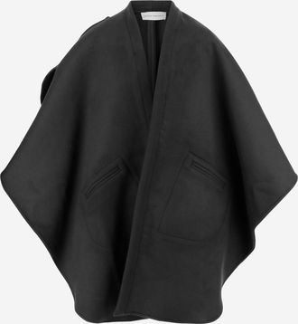 Niccol&ograve; Pasqualetti Wolle und Kaschmirhang mit Taschen