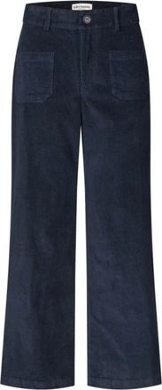 Lollys Laundry Broek - Dames - Jeans - Blauw - Maat: M