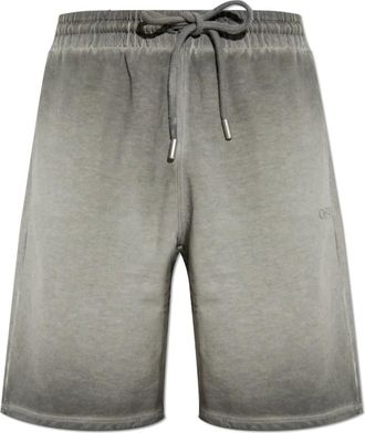 Off-white Heren, Korte broeken, Grijs, Maat: XS