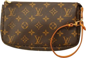Louis Vuitton Brown Pouch (Pre-Owned)