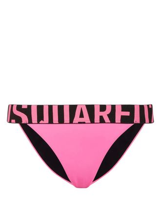 Dsquared2 logo bikini bottom - Pink