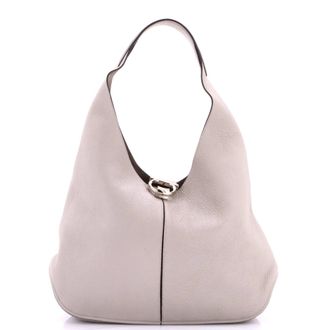 Ferragamo Gancini Margot Hobo Leather