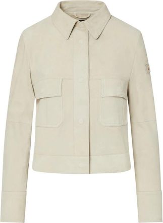 Peuterey Sands Su&egrave;de Jas - Dames - Zomerjassen - Wit - S - Su&egrave;de - Jassen