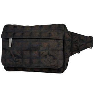 Chanel Dark Brown New Travel Line Fanny Pack (Pre-Owned)