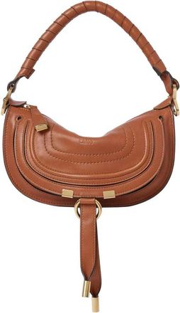 Chlo&eacute; Brown Marcie Mini Shoulder Bag