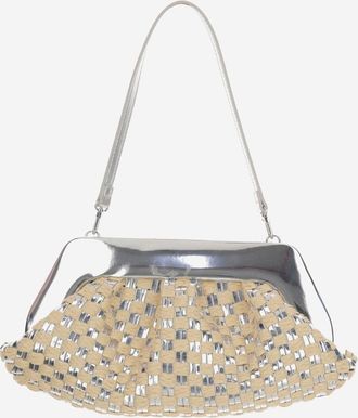 Themoirè Themoire Geo Bag With Woven Pattern