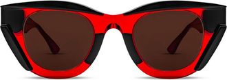 Thierry Lasry Dismissy 462 Womens Sunglasses Red Size 48