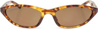 Balenciaga Zonnebril - Dames - Zonnebrillen - Bruin - ONE Size - Accessoires