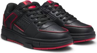 HUGO BOSS x RB bull-motif sneakers with faux leather