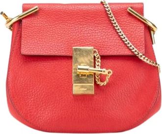 Chloé Pre-owned Mini Bags, female, Red, Size: ONE SIZE Pre-owned Leather crossbody-bags