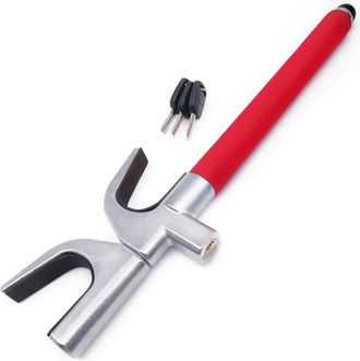 OEM Barra Antirrobo Para Coche Rk1002 Mejorada, M&aacute;s Robusta, F&aacute;cil Y R&aacute;pidamente Ajustable, Martillo De Seguridad, Llave Universal, Bloque De Barra Antirr