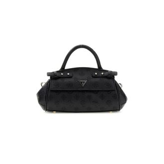 Guess Diana Mini Top Handle Flap - female - Guess - Handbags - Black - ONE SIZE - Bags
