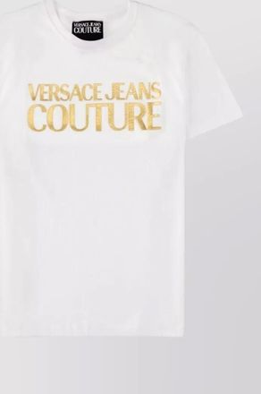 Versace Jeans Couture short sleeve crew neck cotton t-shirt