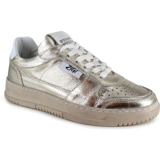 Zigi Soho Ruthi Sneaker in Gold Leather at Nordstrom, Size 10Us