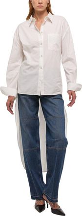 Helmut Lang Apex Tail Woven Top