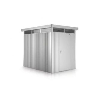 BIOHORT Caseta Metalica Biohort Jardin Highline H6 Color Gris Cuarzo Doble Puerta