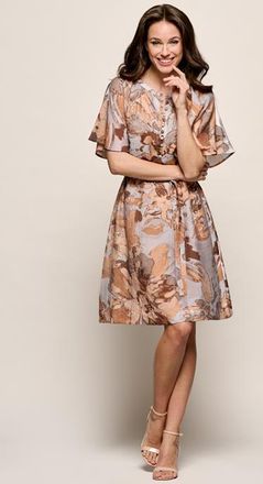 Mart Visser Fancay Print Tuniek Lichtblauw / Zand