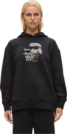 Karl Lagerfeld Hoodies - Dames - Hoodies - Zwart - S - Hoodies & sweatvesten
