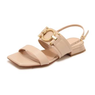 Albano Flat Sandals, female, Pink, Size: 5 US 5375 Soft Nude