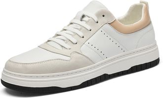 Generic Mens Casual Shoes Fashion Leather Low Top Slip On Sneakers Light Comfort Walking Shoes for Men (White,6.5)