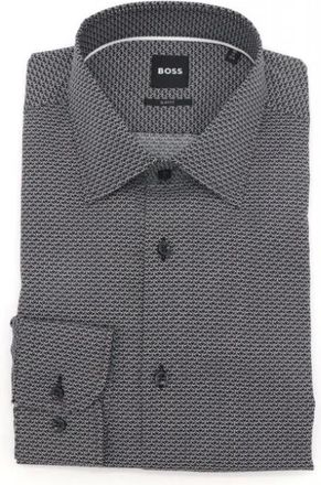 HUGO BOSS Hombre, Camisas, Negro, Talla: XL