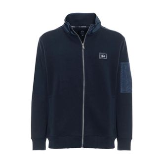 La Martina Felpa con zip - - Sweatshirts & Hoodies - Uomo - Blu - S