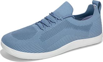 Generic Women Men Comfort Hybrid Breathable Minimalist Shoe, Lightweight Comfortable Wide Toe Non-Slip Slip-On Sneaker for Everyday (Sky,11)